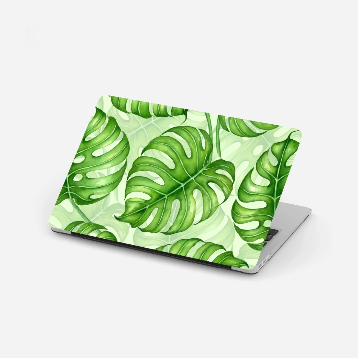 Laptop-Aufkleber aquarell monstera blättermuster – Wallnifity® Laptop-Aufkleber aquarell monstera blättermuster – Wallnifity®