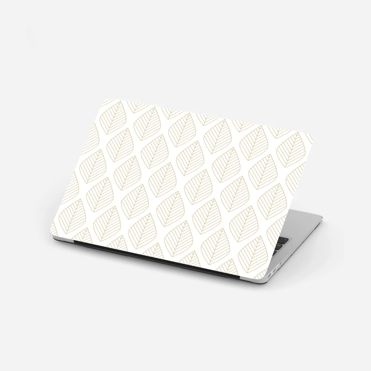 Laptop-Aufkleber elegantes goldenes geometrisches blattmuster – Wallnifity® Laptop-Aufkleber elegantes goldenes geometrisches blattmuster – Wallnifity®