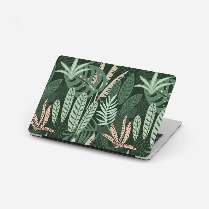 Laptop-Aufkleber tropischer palmenstrand – Wallnifity®