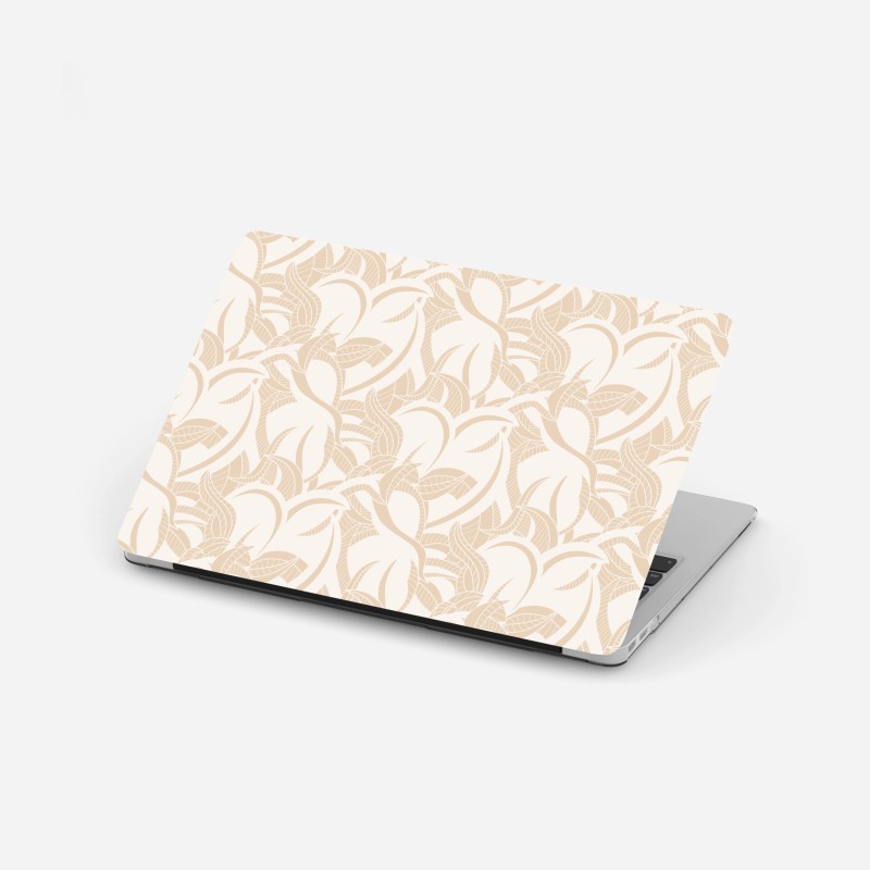 Laptop-Aufkleber zarter löwenzahn in monochrom – Wallnifity®