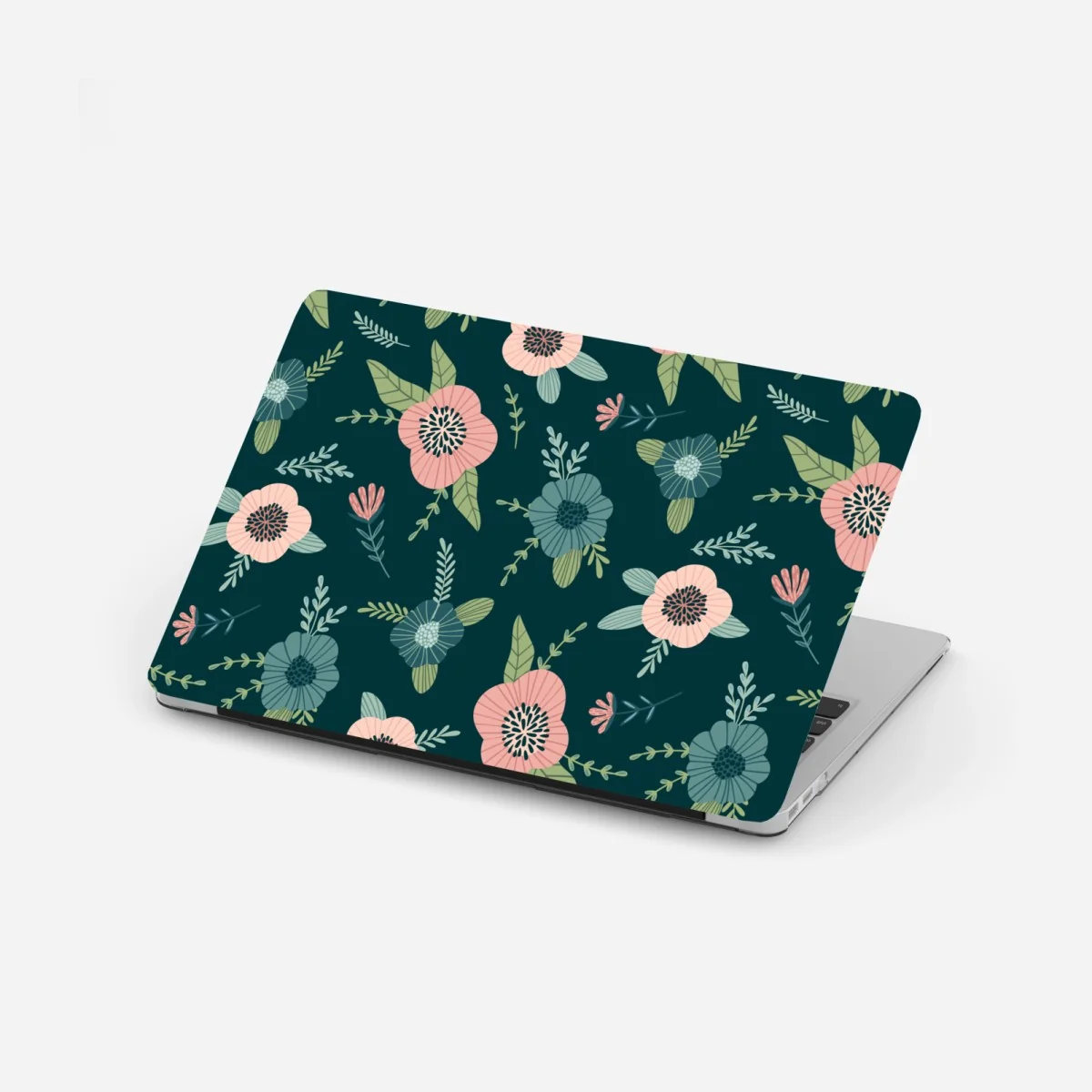 Laptop-Aufkleber pastelliges botanisches blumenmuster – Wallnifity® Laptop-Aufkleber pastelliges botanisches blumenmuster – Wallnifity®