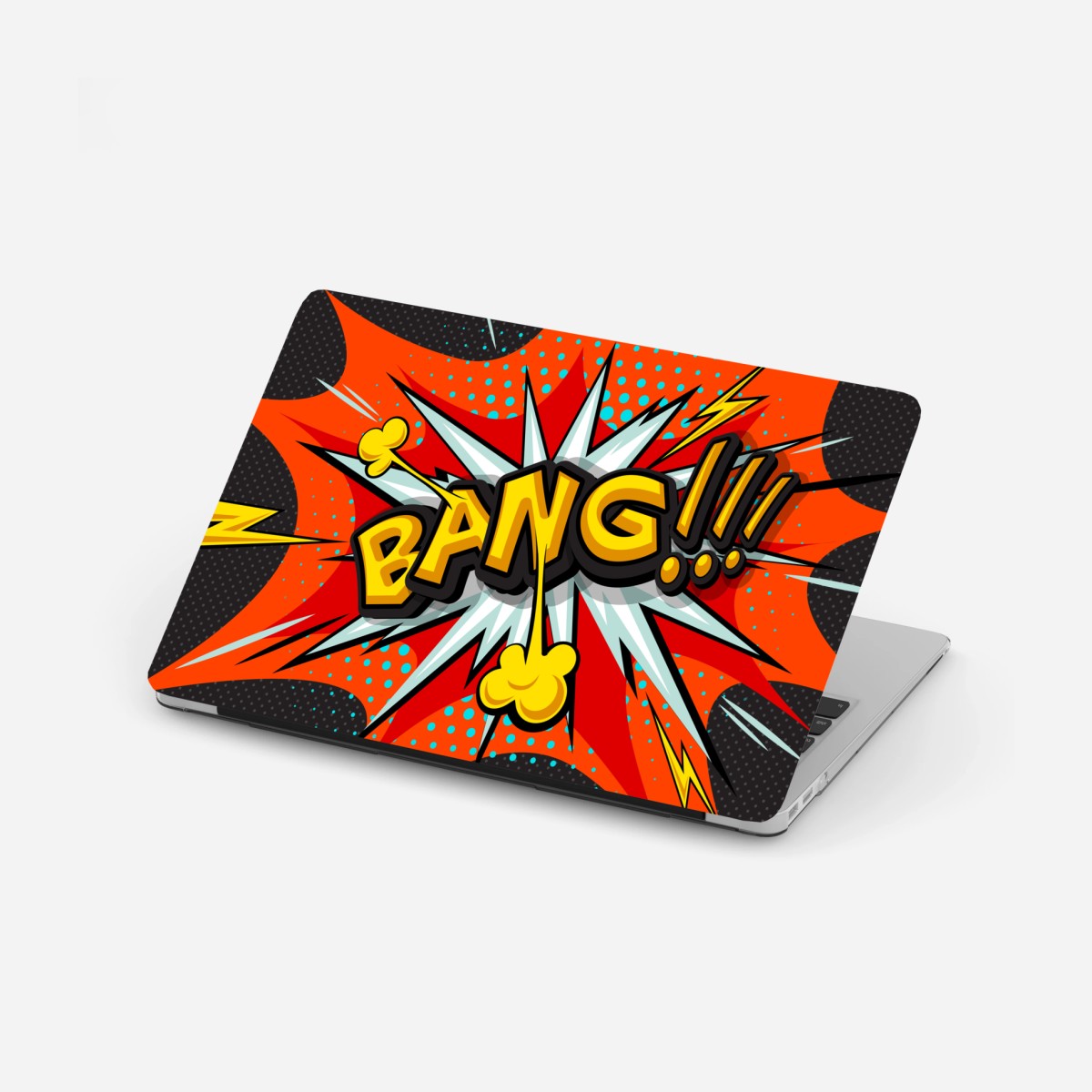 Laptop-Aufkleber comic-explosion im pop-art-stil – Wallnifity®