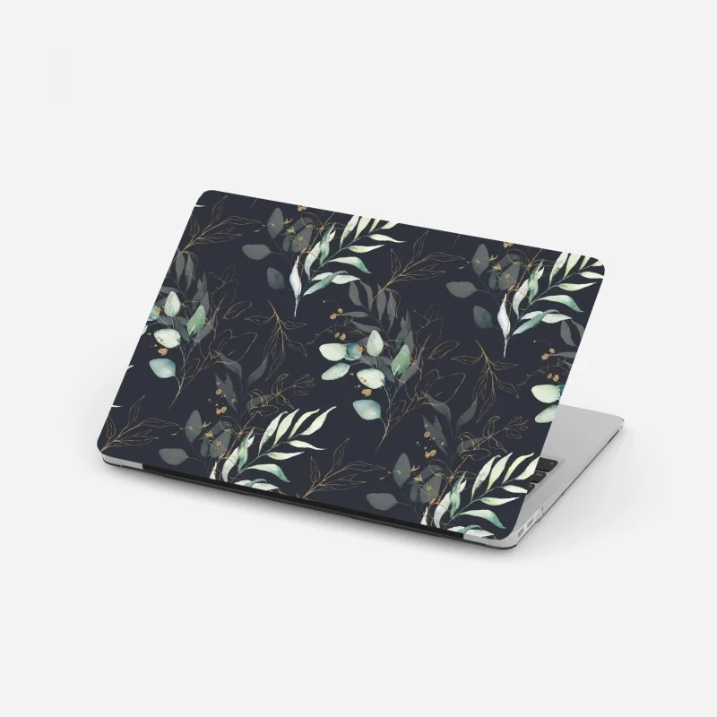 Laptop-Aufkleber lebhafte türkis abstrakte autokomposition – Wallnifity®