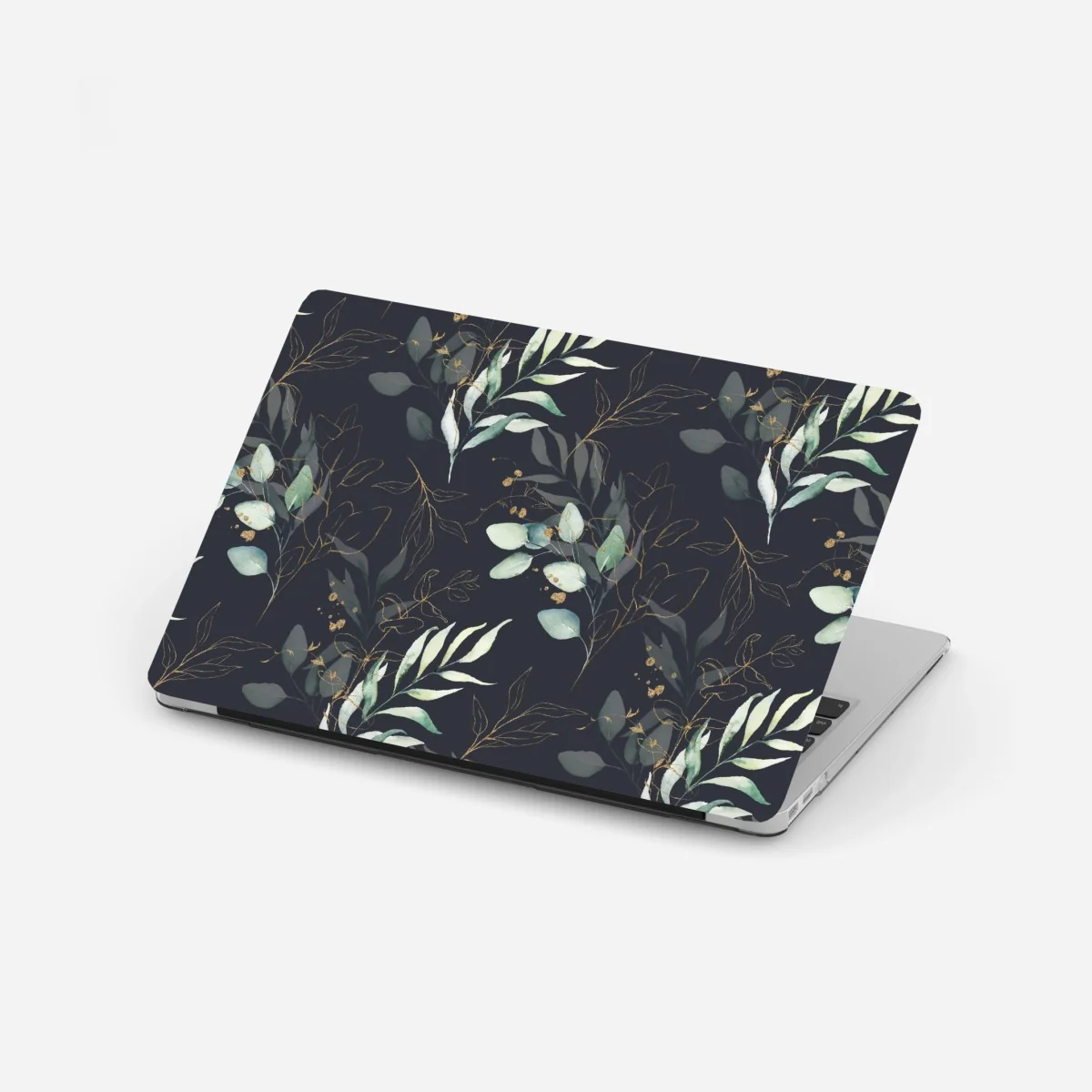 Laptop-Aufkleber aquarell eukalyptusblätter auf dunklem hintergrund – Wallnifity® Laptop-Aufkleber aquarell eukalyptusblätter auf dunklem hintergrund – Wallnifity®