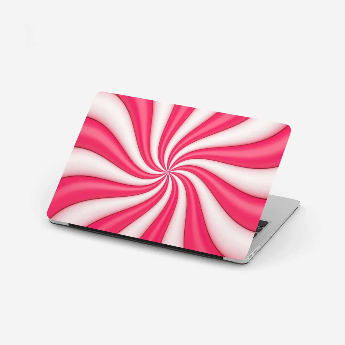 Laptop-Aufkleber rosa bonbonspirale – Wallnifity® Laptop-Aufkleber rosa bonbonspirale – Wallnifity®