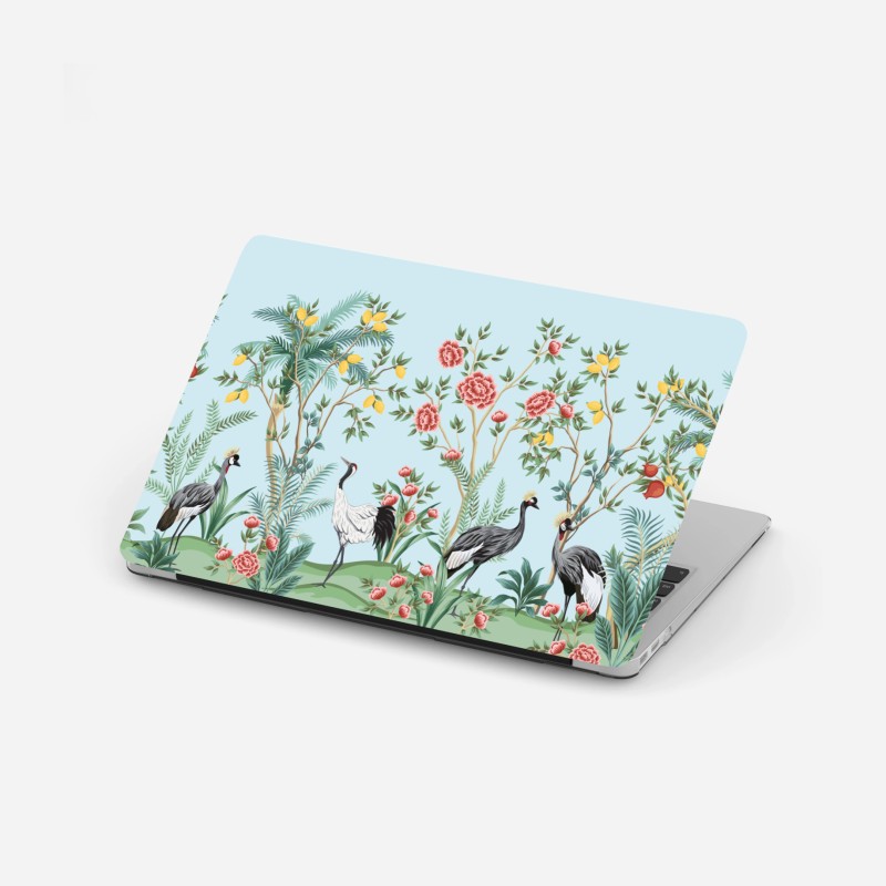 Laptop-Aufkleber farbenfrohes urbanes musikmural – Wallnifity®