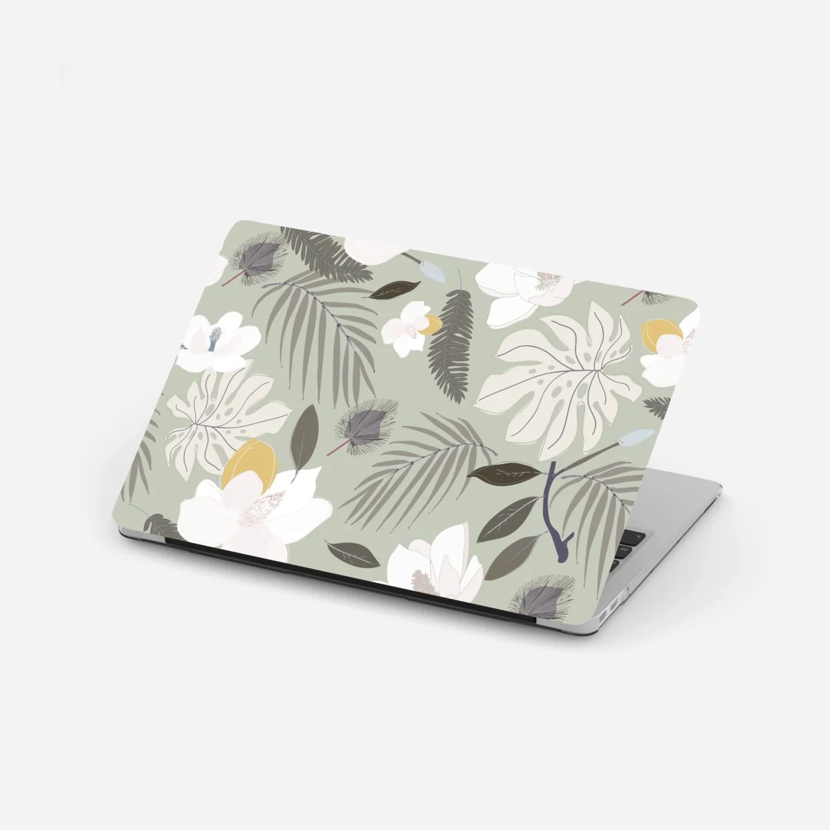 Laptop-Aufkleber zartes pastell botanikmuster – Wallnifity® Laptop-Aufkleber zartes pastell botanikmuster – Wallnifity®