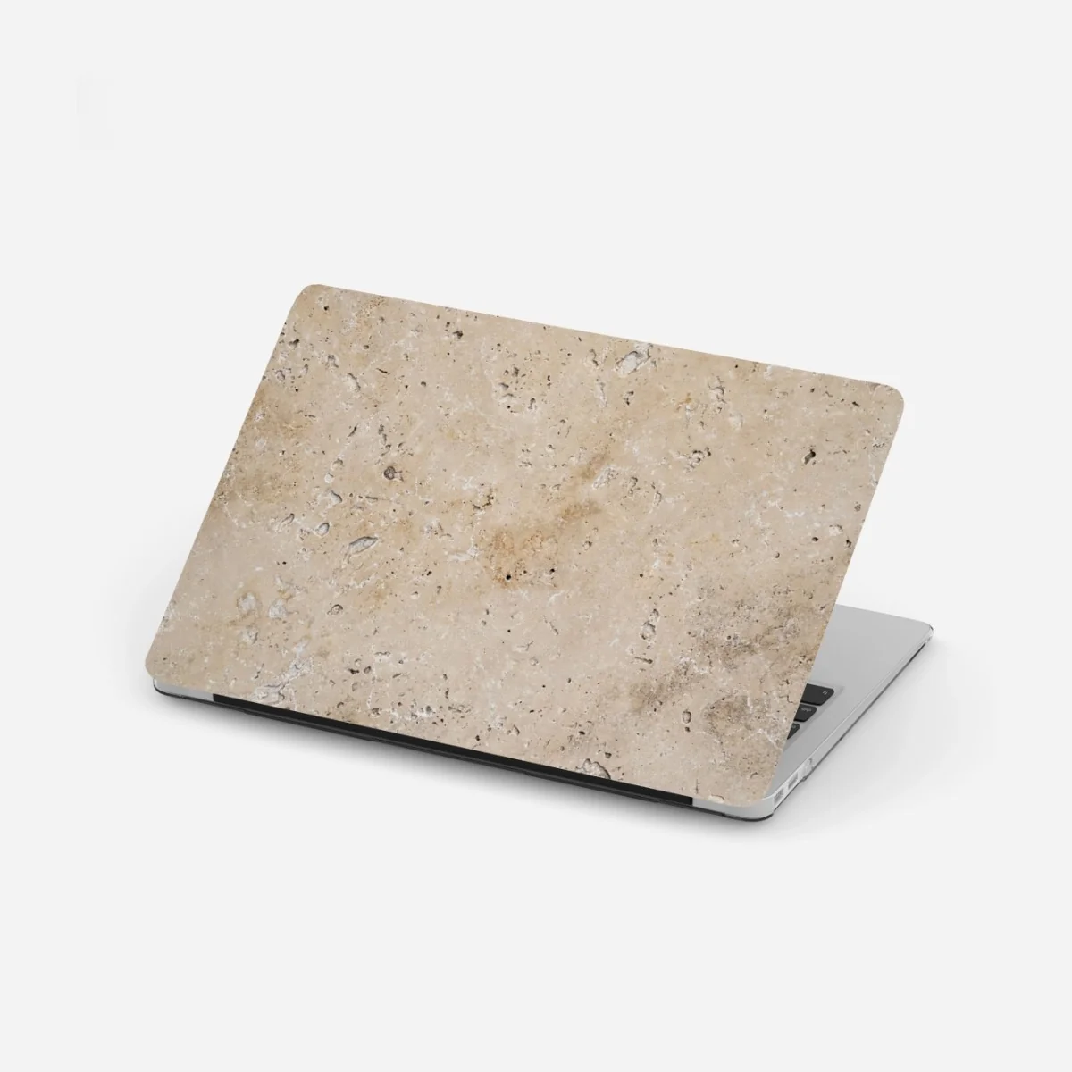 Laptop-Aufkleber beige travertin steinstruktur – Wallnifity® Laptop-Aufkleber beige travertin steinstruktur – Wallnifity®