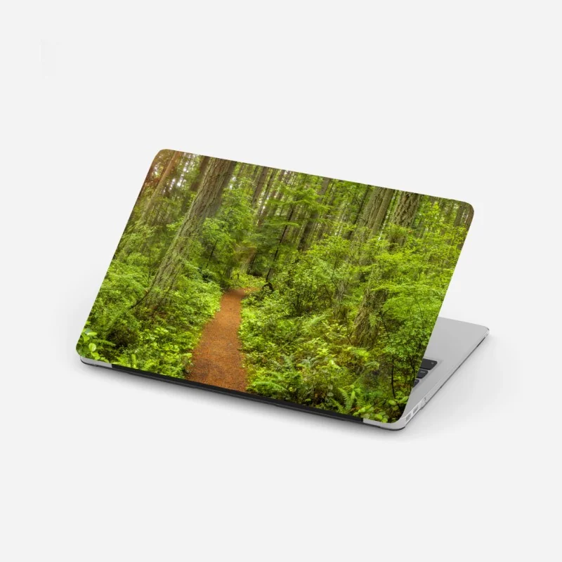 Laptop-Aufkleber vintage botanisches blumenmuster – Wallnifity®