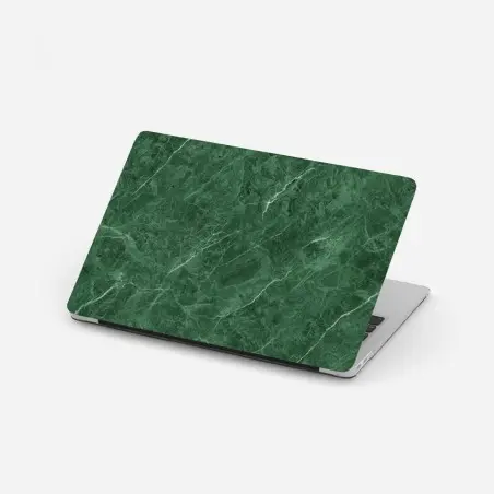 Laptop-Aufkleber grüne marmortextur – Wallnifity®