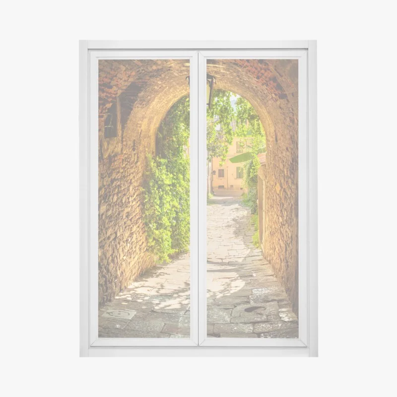 Fensteraufkleber eukalyptus aquarell botanisches muster auf dunklem hintergrund – Wallnifity®