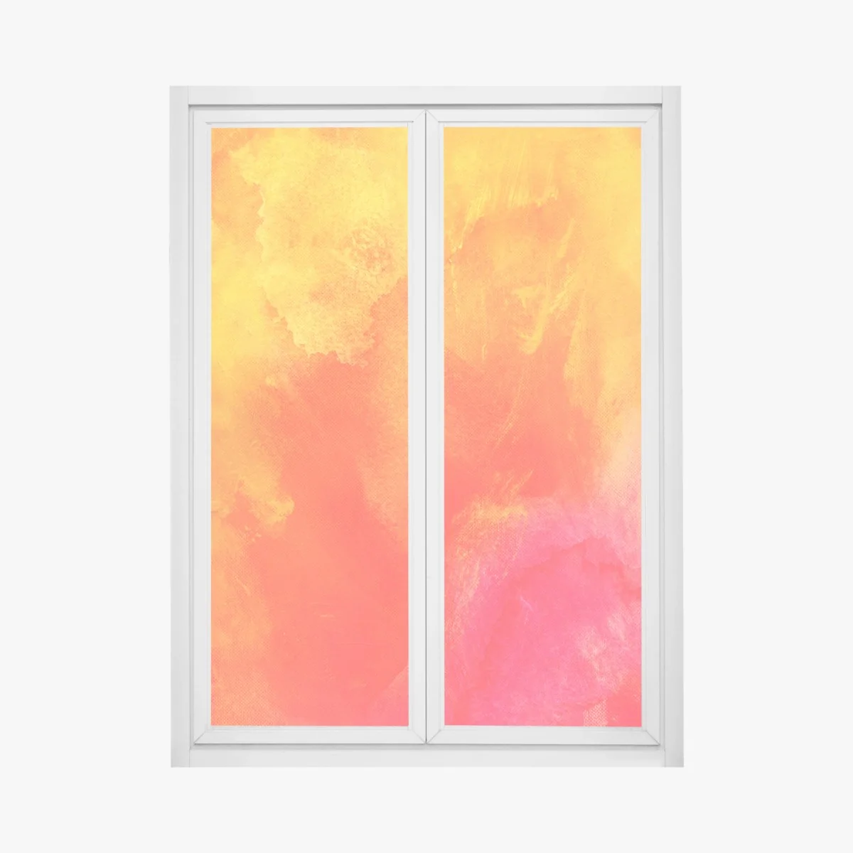 Fensteraufkleber lebendiger oranger abstrakter verlauf – Wallnifity® Fensteraufkleber lebendiger oranger abstrakter verlauf – Wallnifity®