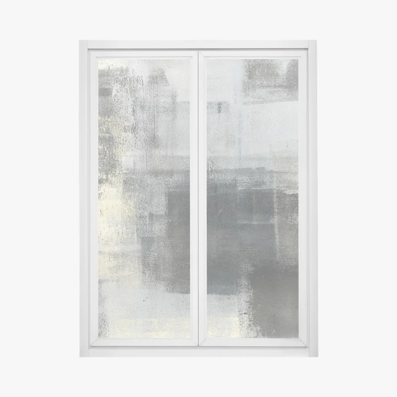 Fensteraufkleber luftaufnahme der Anthony Quinn Bucht, Rhodos – Wallnifity®