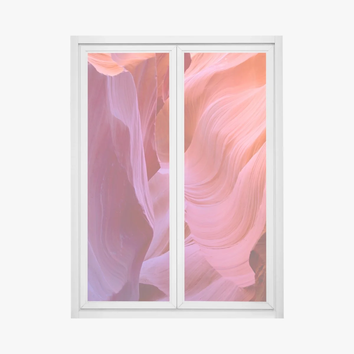 Fensteraufkleber Antelope Canyon sandsteinwellen – Wallnifity®