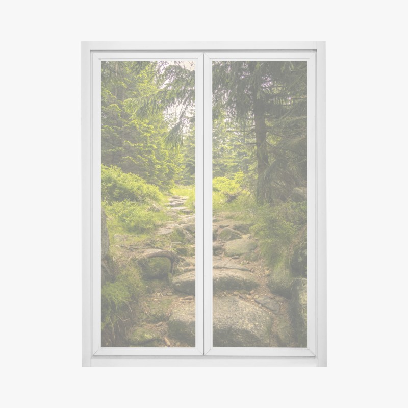 Fensteraufkleber sonnige bögen in Ravello – Wallnifity®