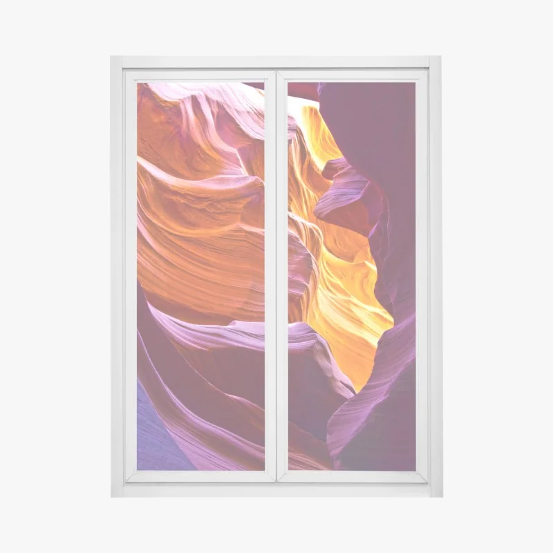 Fensteraufkleber graureiher in der Chesapeake-Bucht bei sonnenuntergang – Wallnifity®