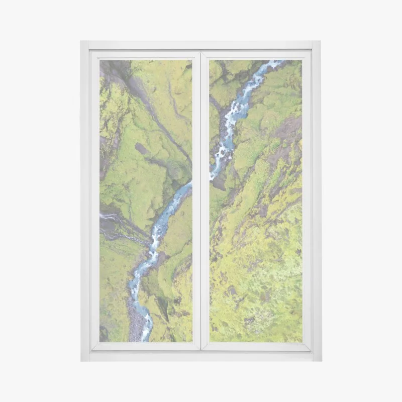 Fensteraufkleber rohe betonwand textur – Wallnifity®