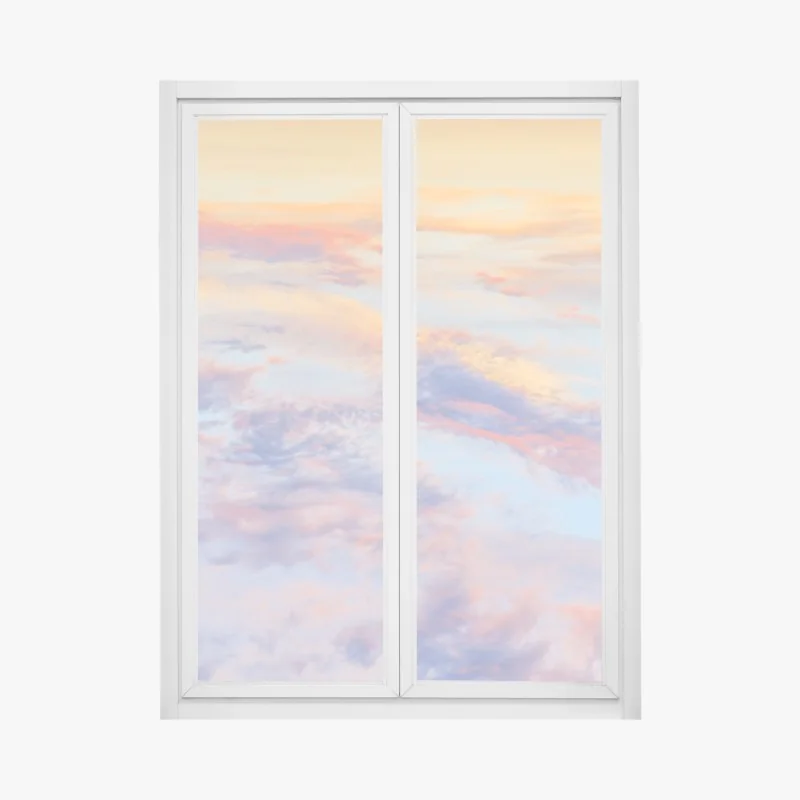 Fensteraufkleber alte eisenbahnbrücke in schwarzweiß – Wallnifity®