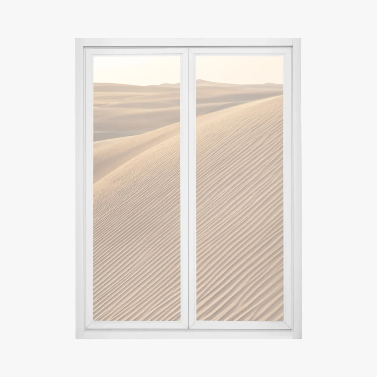 Fensteraufkleber goldene sanddünen minimalistisches landschaftsbild – Wallnifity® Fensteraufkleber goldene sanddünen minimalistisches landschaftsbild – Wallnifity®