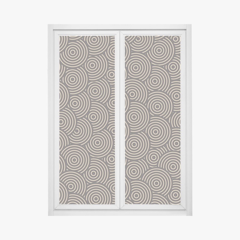 Fensteraufkleber gletscherlandschaft mit tiefen spalten – Wallnifity®