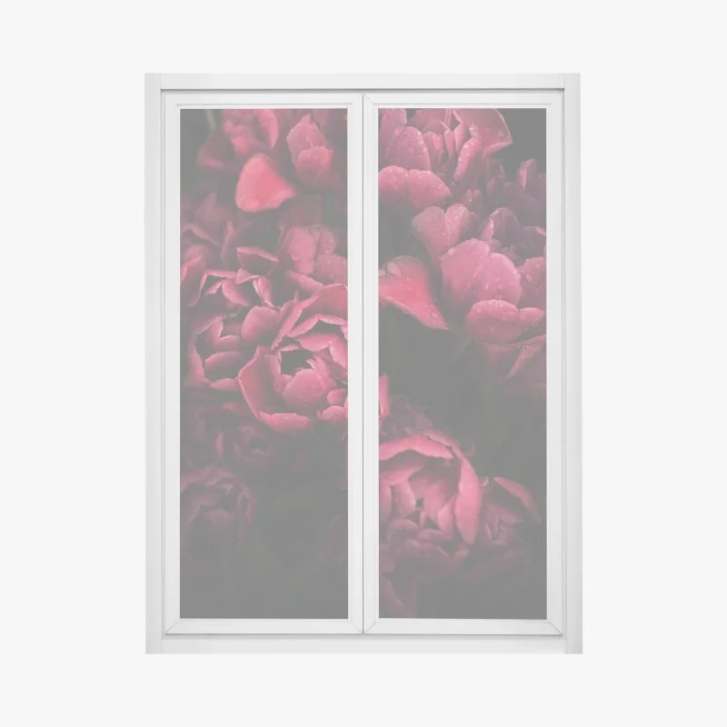 Fensteraufkleber Kuala Lumpur skyline mit den Petronas Towers – Wallnifity®