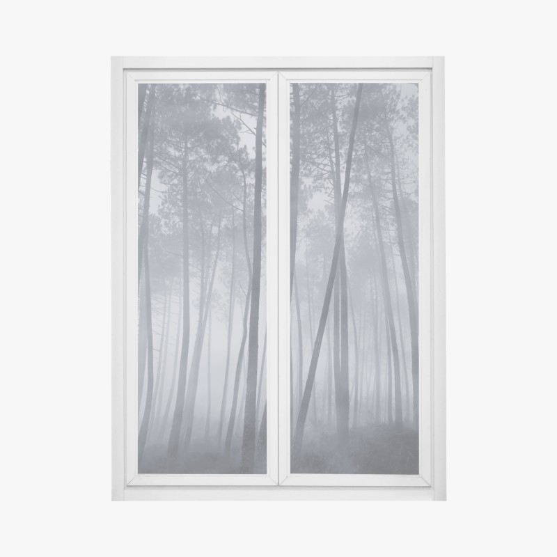 Fensteraufkleber schwarze marmortextur – Wallnifity®