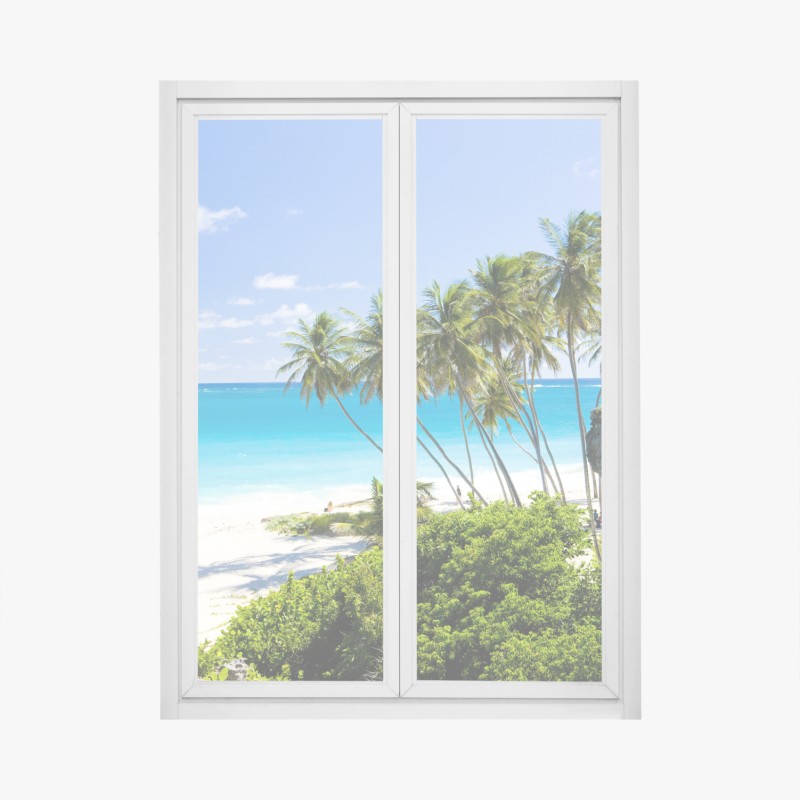 Fensteraufkleber weiche beige marmorstruktur – Wallnifity®