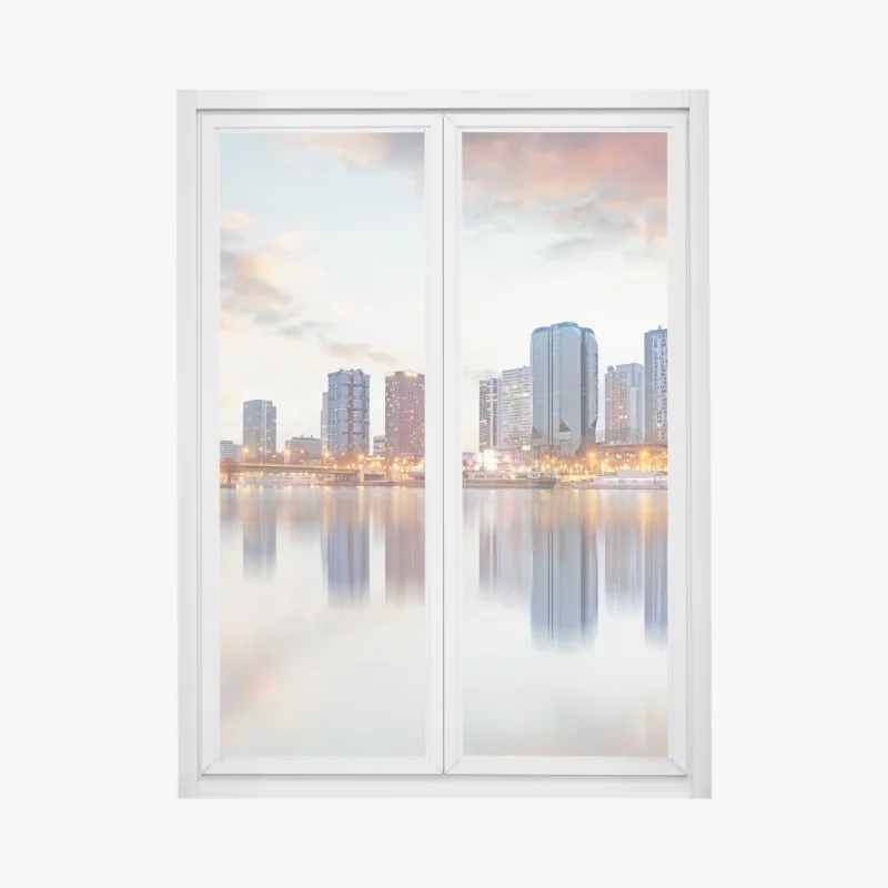 Fensteraufkleber majestätischer jaguar in freier wildbahn – Wallnifity®