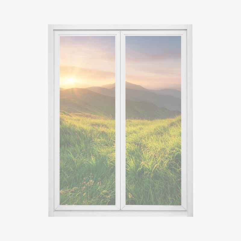 Fensteraufkleber monochromes geometrisches metallmuster – Wallnifity®