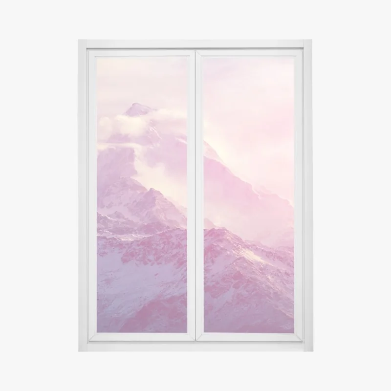 Fensteraufkleber goldener sonnenuntergang am strand von Sopelana – Wallnifity®