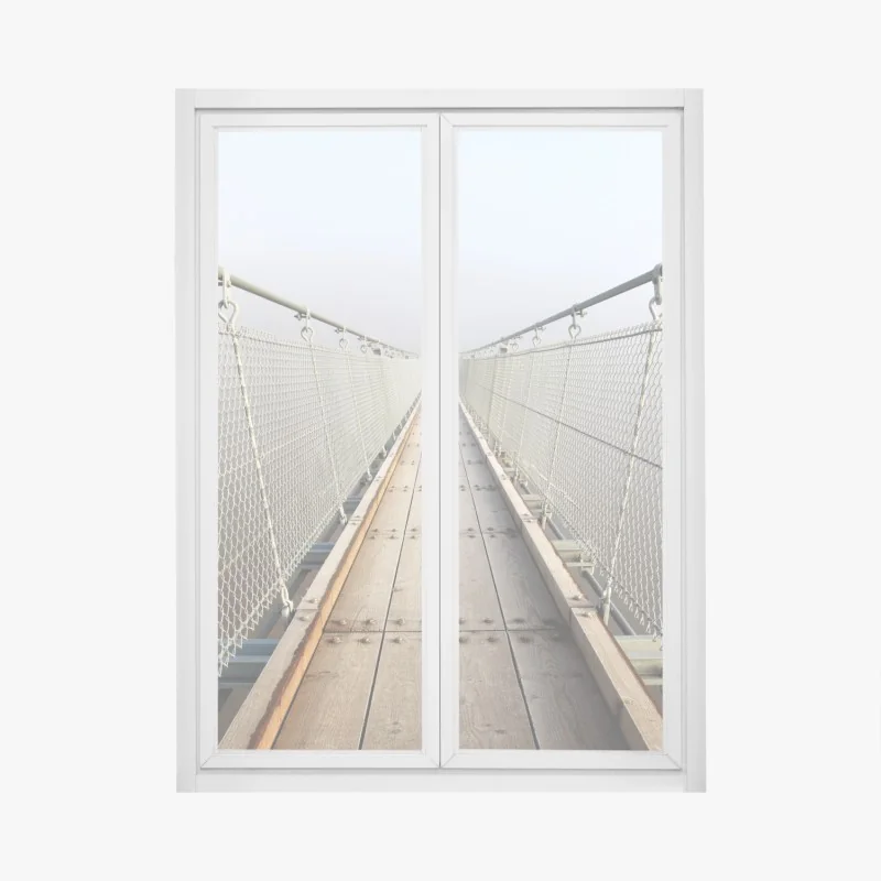 Fensteraufkleber intensive orange sonnenblume nahaufnahme – Wallnifity®