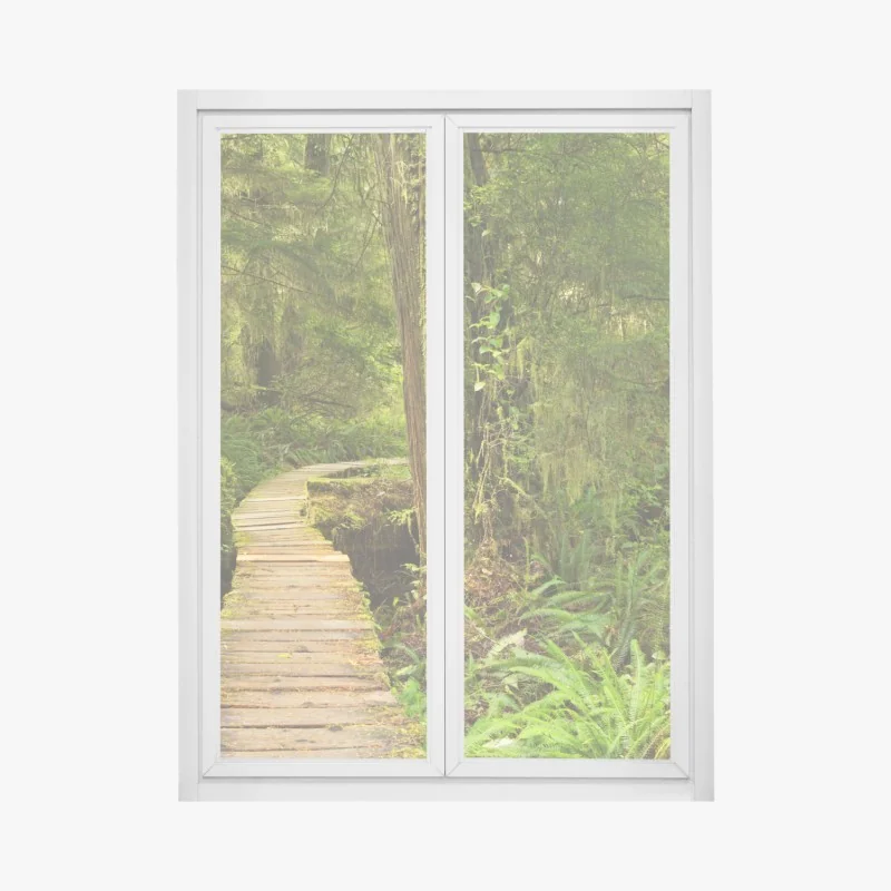 Fensteraufkleber nahaufnahme einer turbinenanlage in blau und orange – Wallnifity®