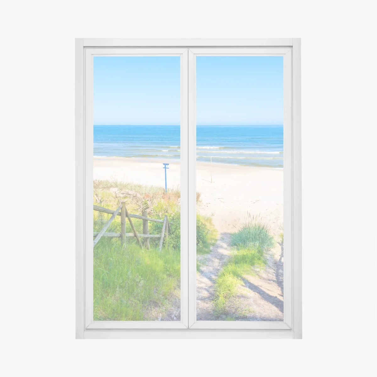 Fensteraufkleber weg zum strand der Ostsee – Wallnifity® Fensteraufkleber weg zum strand der Ostsee – Wallnifity®