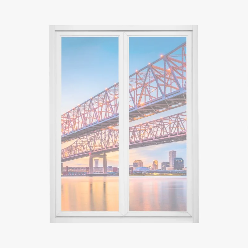 Fensteraufkleber aquarell eukalyptus blättermuster – Wallnifity®