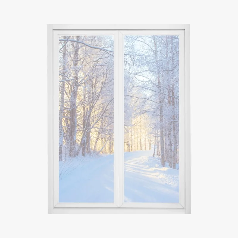 Fensteraufkleber pastell safari tiermuster – Wallnifity®