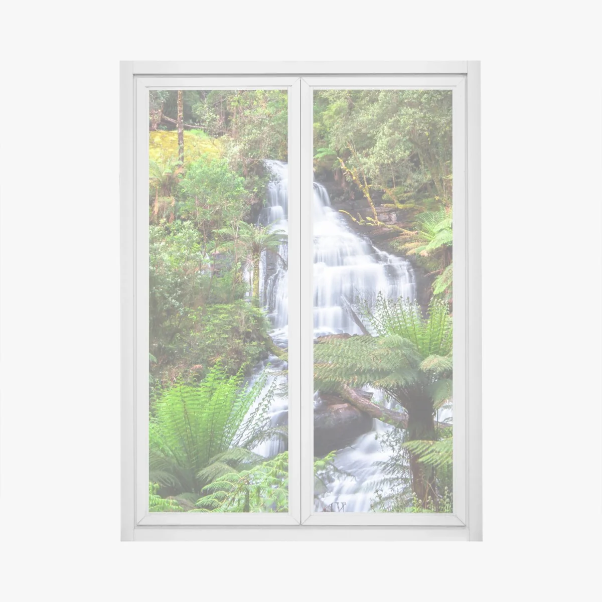 Fensteraufkleber Triplet Falls wasserfall im Great Otway National Park – Wallnifity® Fensteraufkleber Triplet Falls wasserfall im Great Otway National Park – Wallnifity®