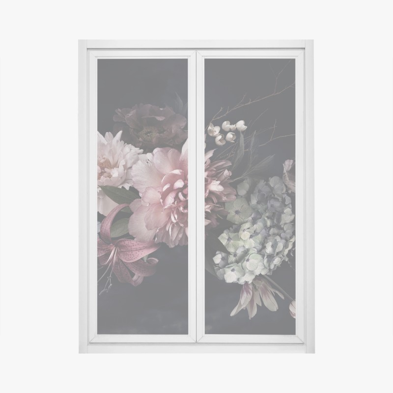 Fensteraufkleber tropischer türkisstrand – Wallnifity®