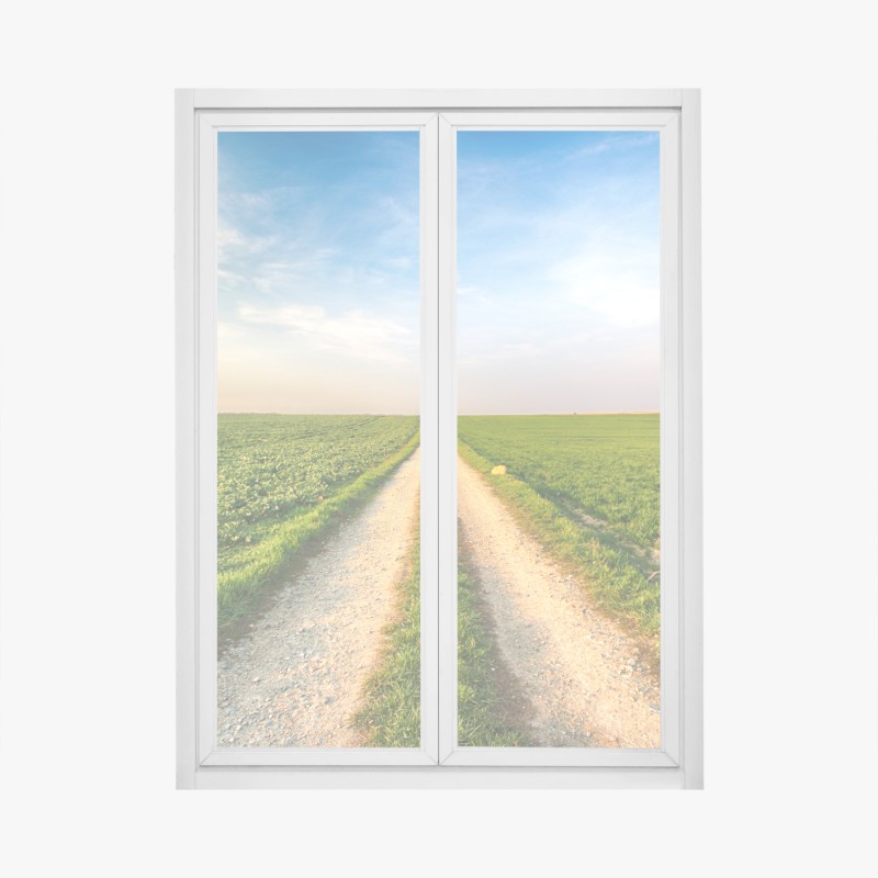 Fensteraufkleber türkis abstrakte ölstruktur – Wallnifity®