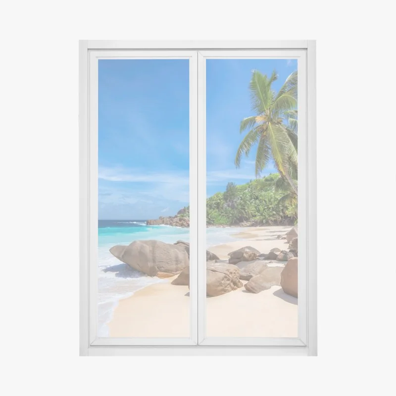 Fensteraufkleber nahaufnahme einer turbinenanlage in blau und orange – Wallnifity®