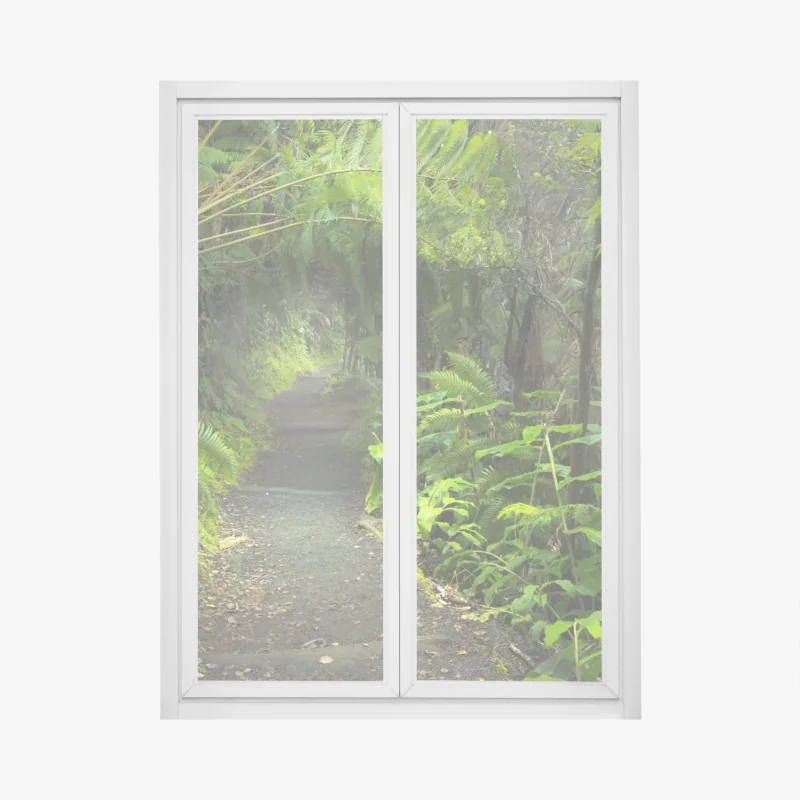 Fensteraufkleber zitronenblüten botanisches muster – Wallnifity®