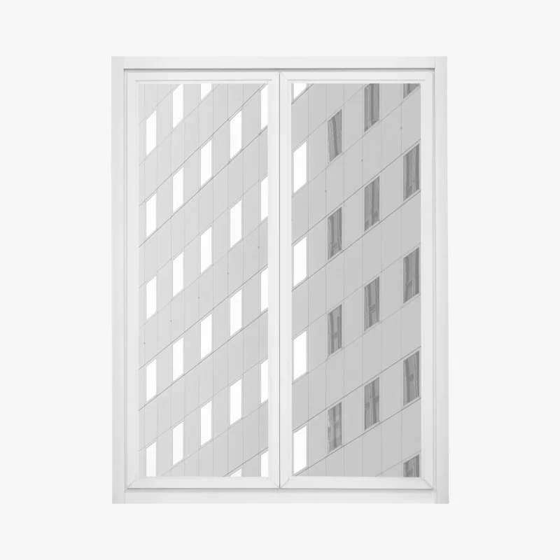 Fensteraufkleber minimalistische fassadenstruktur mit geometrischem muster – Wallnifity® Fensteraufkleber minimalistische fassadenstruktur mit geometrischem muster – Wallnifity®