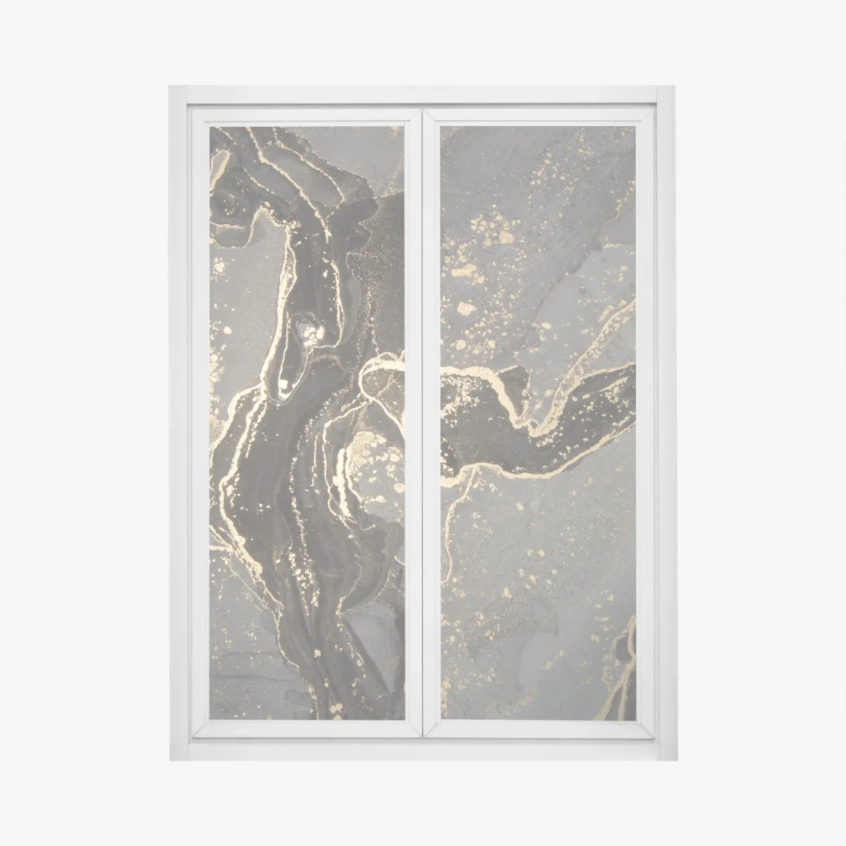 Fensteraufkleber luxuriöser schwarz-goldener marmor abstrakt – Wallnifity® Fensteraufkleber luxuriöser schwarz-goldener marmor abstrakt – Wallnifity®