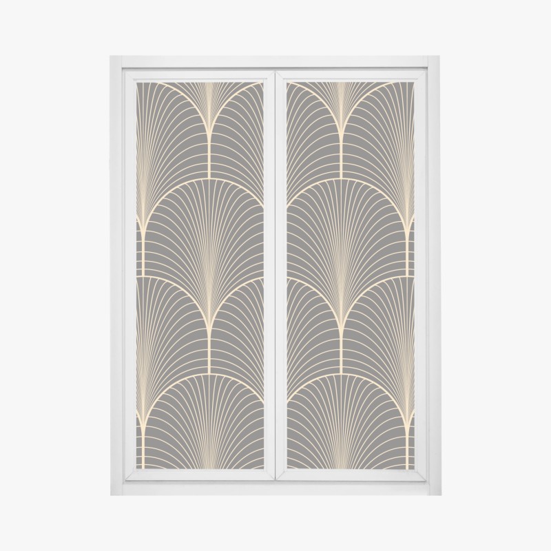 Fensteraufkleber grüne marmortextur – Wallnifity®