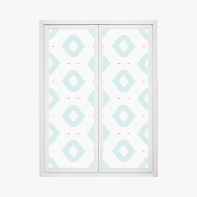 Fensteraufkleber frachter im hangar - frontansicht des jets – Wallnifity®