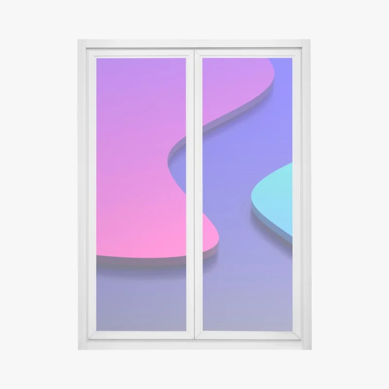 Fensteraufkleber blaue höhlen auf Zakynthos – Wallnifity®