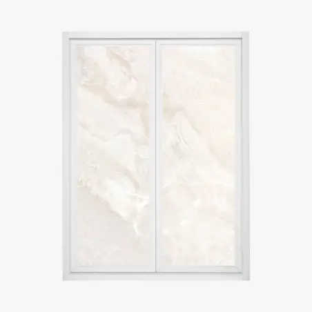 Fensteraufkleber beige marmorstruktur – Wallnifity®