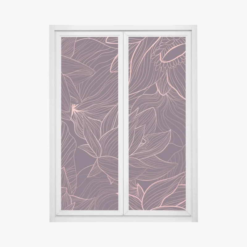 Fensteraufkleber sonnenuntergang über den dünen von Ameland – Wallnifity®