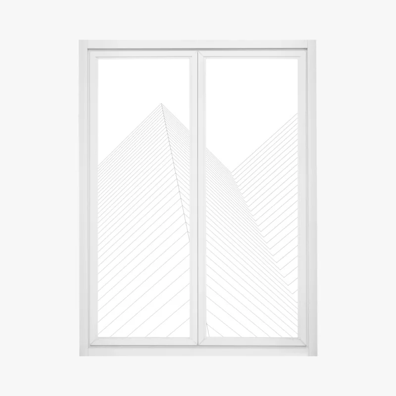 Fensteraufkleber Manhattan panorama bei sonnenaufgang – Wallnifity®