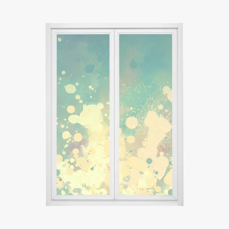 Fensteraufkleber rohe betonwand textur – Wallnifity®