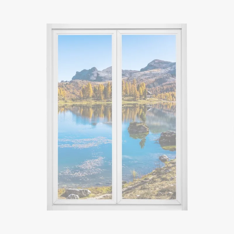 Fensteraufkleber dramatische schwarzweiß-welle des ozeans – Wallnifity®